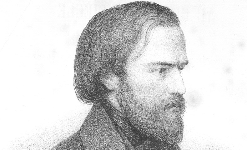 drawing of Frederic Ozanam
